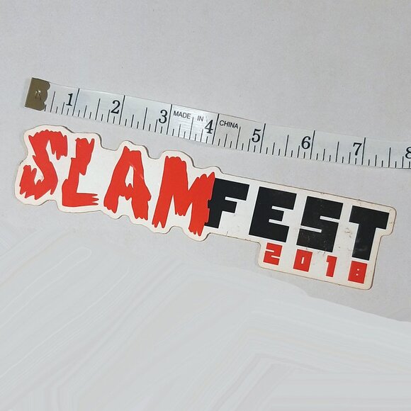 ICP Insane Clown Posse collectible VIP pass 2018 Slam Fest tour juggalos sticker - Picture 3 of 5